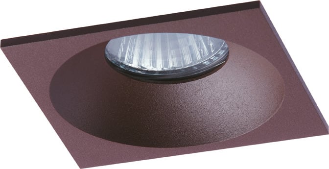 LEUCHTWURM - STR OSCURO 230V eckig starr MOCCA dm89 ET95 DA 80 1xGU10 50W