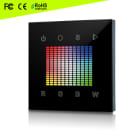 LEUCHTWURM - 1 Zonen RGB W FUNKCONTROLLER Wandeinbau Glas SW 86x86