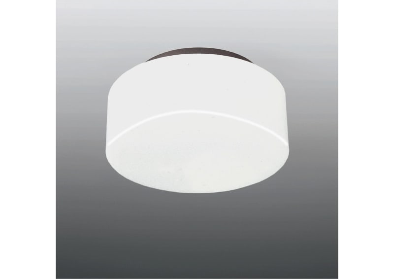 ELECTROPLAST - NU Sockel schwarz Glas opal matt D200 E27 IP44 SKII