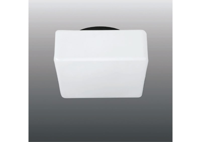 ELECTROPLAST - NU Sockel schwarz Glas opal matt B280 2xE27 IP44 SKII
