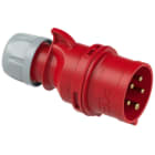 PC ELECTRIC - CEE-Stecker 5P 16A 6h gerade 400V IP44 SHARK