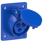 PC ELECTRIC - CEE-Anbausteckdose schräg (70x85mm) 16A 3p 6h IP44/IP54