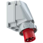 PC ELECTRIC - CEE-Wandgerätestecker 63A 5p 6h IP67 POWER TWIST