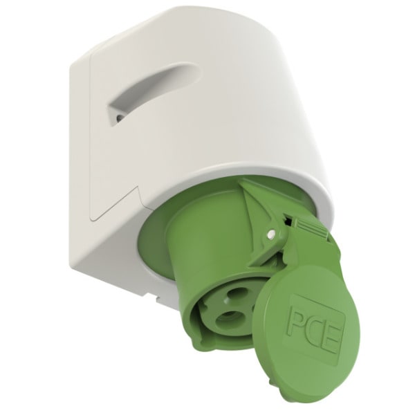 PC ELECTRIC - CEE-Wandsteckdose 16A 3p 10h IP44