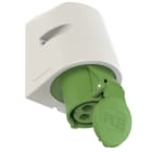 PC ELECTRIC - CEE-Wandsteckdose 16A 3p 2h IP44