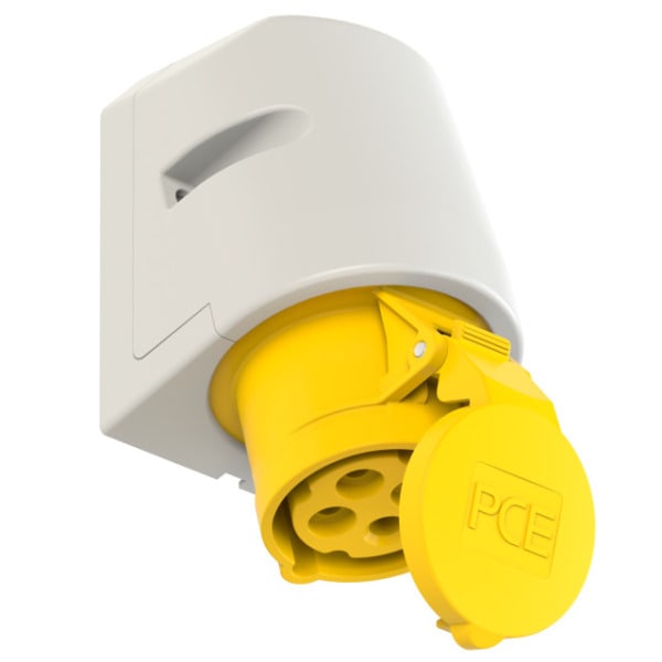 PC ELECTRIC - CEE-Wandsteckdose 16A 4p 4h IP44