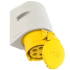 PC ELECTRIC - CEE-Wandsteckdose 16A 5p 4h IP44