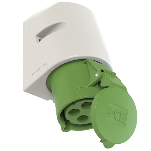PC ELECTRIC - CEE-Wandsteckdose 32A 4p 2h IP44