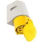 PC ELECTRIC - CEE-Wandsteckdose 32A 5p 4h IP44