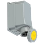 PC ELECTRIC - CEE-Wandsteckdose 125A 4p 4h IP67 POWER TWIST