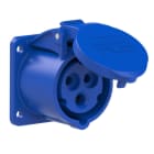 PC ELECTRIC - CEE-Anbausteckdose gerade (54x60mm) 16A 3p 6h IP44/IP54