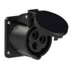 PC ELECTRIC - CEE-Anbausteckdose gerade (54x60mm) 16A 3p 7h IP44/IP54
