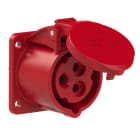 PC ELECTRIC - CEE-Anbausteckdose gerade (54x60mm) 16A 3p 9h IP44/IP54