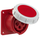 PC ELECTRIC - CEE-Anbausteckdose gerade (75x75mm) 16A 4p 6h IP67