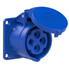 PC ELECTRIC - CEE-Anbausteckdose gerade (65x65mm) 16A 4p 9h IP44/IP54
