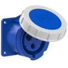 PC ELECTRIC - CEE-Anbausteckdose gerade (75x75mm) 32A 3p 6h IP67