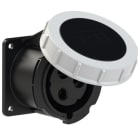 PC ELECTRIC - CEE-Anbausteckdose gerade (75x75mm) 32A 3p 7h IP67