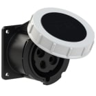 PC ELECTRIC - CEE-Anbausteckdose gerade (75x75mm) 32A 4p 7h IP67