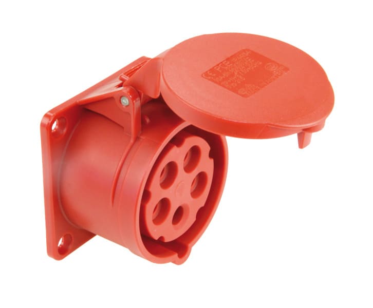 PC ELECTRIC - EXP_KLA Anbaudose gerade 32A 4p 9h IP44