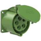 PC ELECTRIC - CEE-Anbausteckdose gerade (70x70mm) 32A 5p 2h IP44/IP54