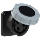 PC ELECTRIC - CEE-Anbausteckdose gerade (100x100) 63A 3p 7h IP67 POWER TWIST