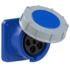 PC ELECTRIC - CEE-Anbausteckdose gerade (100x100) 63A 5p 9h IP67 POWER TWIST