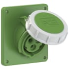 PC ELECTRIC - CEE-Anbausteckdose schräg (92x100mm) 16A 3p 10h IP67