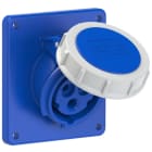 PC ELECTRIC - CEE-Anbausteckdose schräg (92x100mm) 16A 3p 6h IP67
