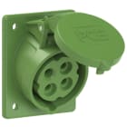 PC ELECTRIC - CEE-Anbausteckdose schräg (70x85mm) 16A 4p 10h IP44/IP54