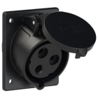 PC ELECTRIC - CEE-Anbausteckdose schräg (80x97mm) 32A 3p 7h IP44/IP54