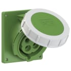 PC ELECTRIC - CEE-Anbausteckdose schräg (92x100mm) 32A 4p 10h IP67