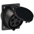 PC ELECTRIC - CEE-Anbausteckdose schräg (80x97mm) 32A 5p 7h IP44/IP54