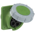 PC ELECTRIC - CEE-Anbausteckdose schräg (100x112) 63A 4p 2h IP67 POWER TWIST