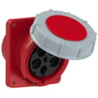 PC ELECTRIC - CEE-Anbausteckdose schräg (120x130) 125A 5p 6h IP67 POWER TWIST
