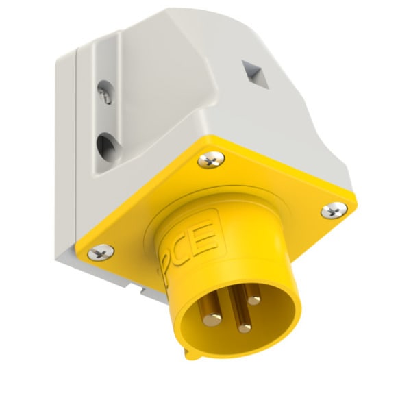 PC ELECTRIC - CEE-Wandgerätestecker 16A 3p 4h IP44