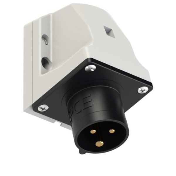 PC ELECTRIC - CEE-Wandgerätestecker 16A 3p 7h IP44