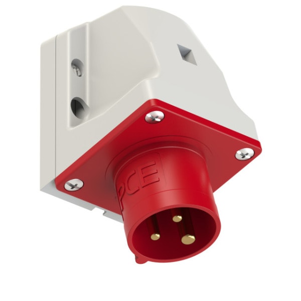PC ELECTRIC - CEE-Wandgerätestecker 16A 3p 9h IP44