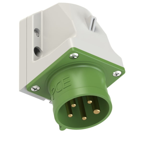 PC ELECTRIC - CEE-Wandgerätestecker 16A 5p 10h IP44