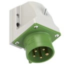 PC ELECTRIC - CEE-Wandgerätestecker 16A 5p 10h IP44