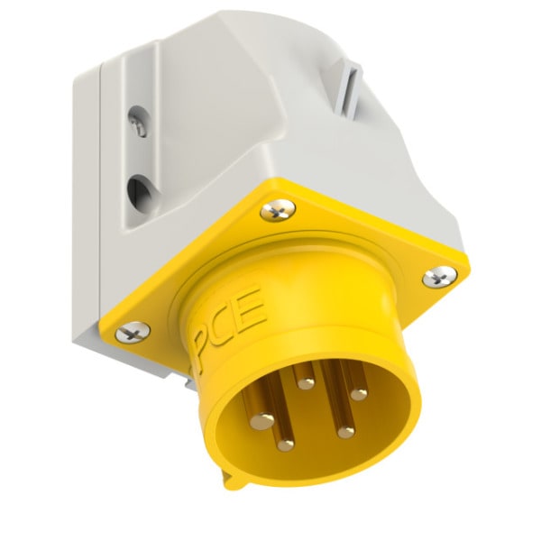 PC ELECTRIC - CEE-Wandgerätestecker 16A 5p 4h IP44