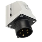 PC ELECTRIC - CEE-Wandgerätestecker 16A 5p 7h IP44