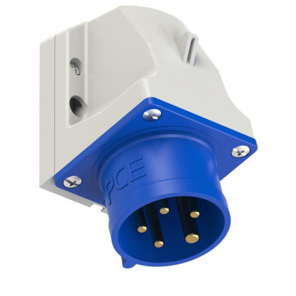 PC ELECTRIC - CEE-Wandgerätestecker 16A 5p 9h IP44