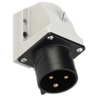 PC ELECTRIC - CEE-Wandgerätestecker 32A 3p 7h IP44