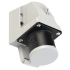 PC ELECTRIC - CEE-Wandgerätestecker 32A 4p 7h IP44  mit Deckel