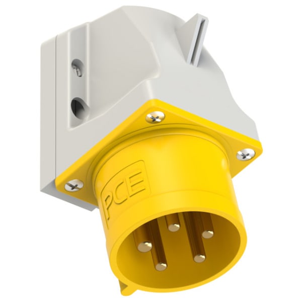 PC ELECTRIC - CEE-Wandgerätestecker 32A 5p 4h IP44