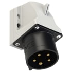PC ELECTRIC - CEE-Wandgerätestecker 32A 5p 7h IP44