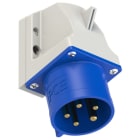 PC ELECTRIC - CEE-Wandgerätestecker 32A 5p 9h IP44