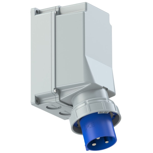 PC ELECTRIC - CEE-Wandgerätestecker 125A 3p 6h IP67 POWER TWIST