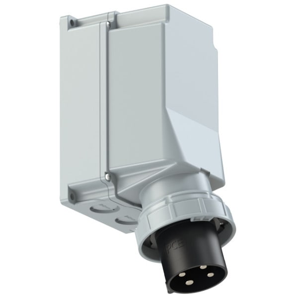 PC ELECTRIC - CEE-Wandgerätestecker 125A 4p 7h IP67 POWER TWIST