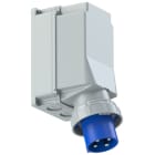PC ELECTRIC - CEE-Wandgerätestecker 125A 4p 9h IP67 POWER TWIST